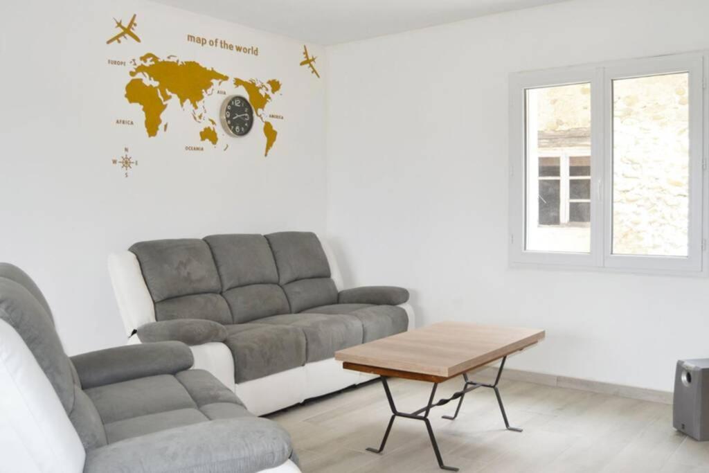 Villa Complete Au Calme Avec Vue Imprenable Beausemblant Exteriör bild