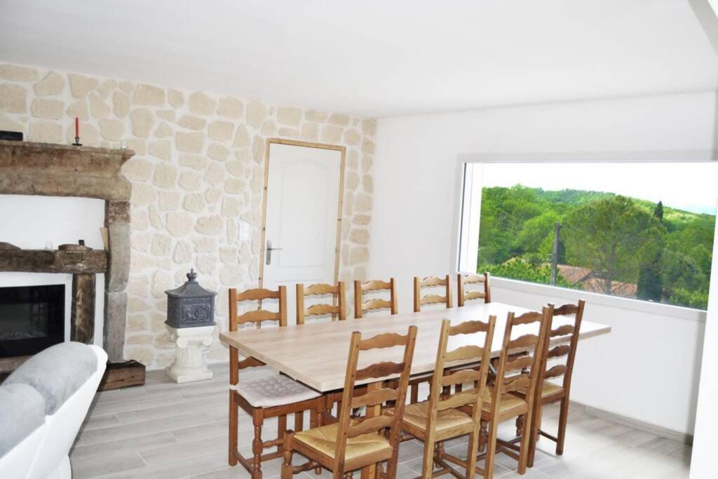 Villa Complete Au Calme Avec Vue Imprenable Beausemblant Exteriör bild